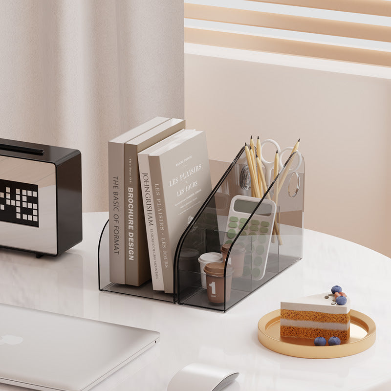Desktop Storage Box for Office Supplies and Stationery