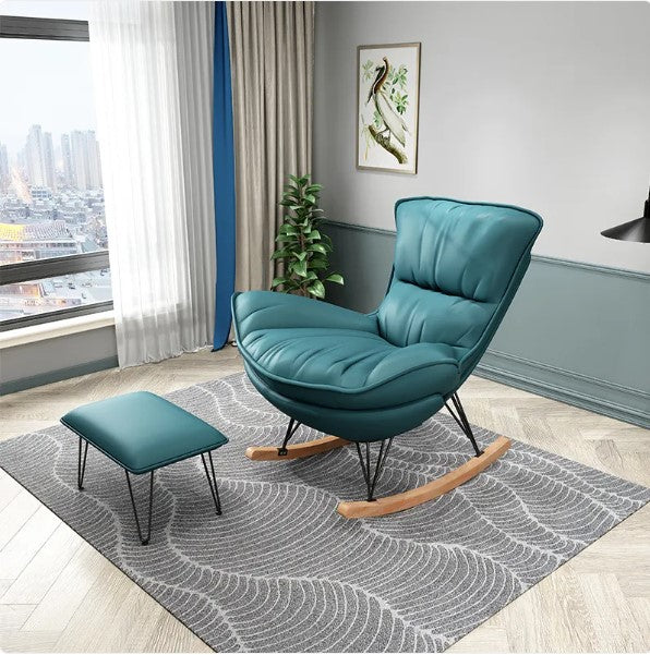 Luxury Reclining Rocking Chair Couch