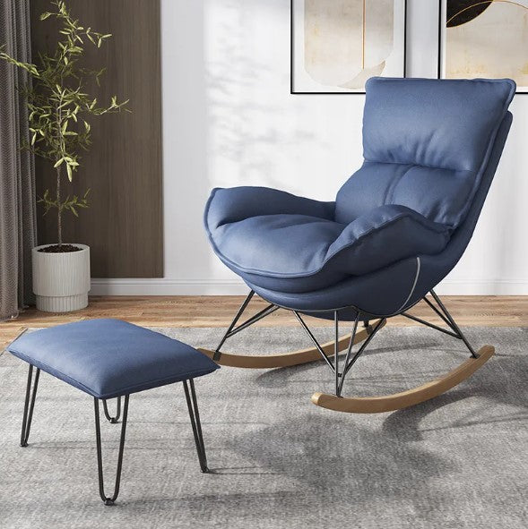 Luxury Reclining Rocking Chair Couch