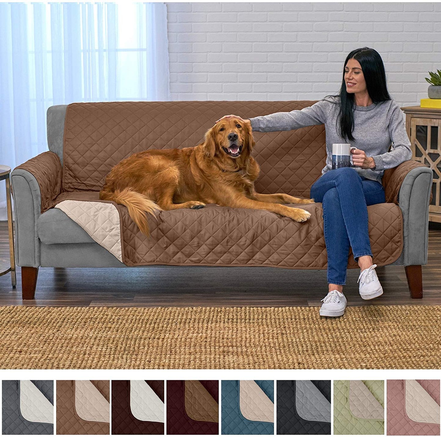 Large Waterproof Dog Couch Cover