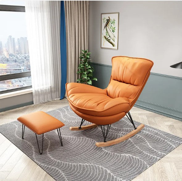 Luxury Reclining Rocking Chair Couch