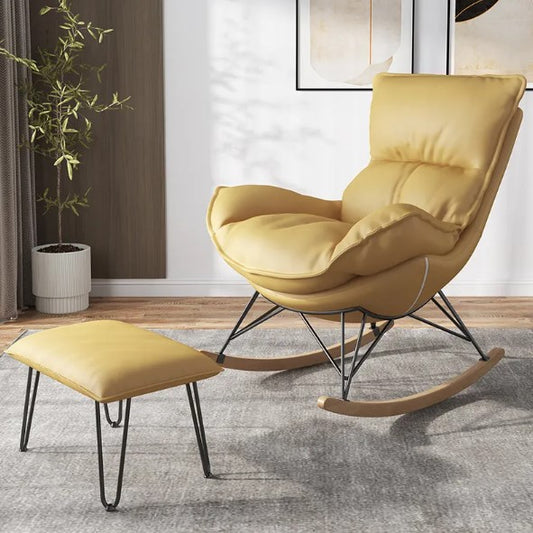 Luxury Reclining Rocking Chair Couch