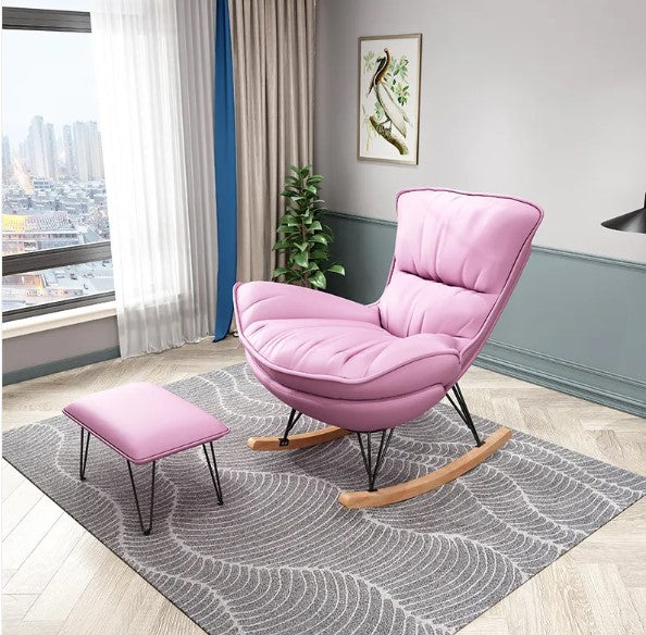 Luxury Reclining Rocking Chair Couch