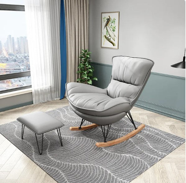 Luxury Reclining Rocking Chair Couch