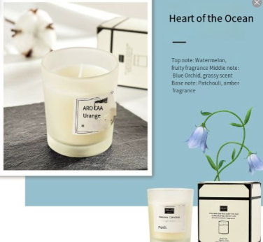 Basic Aromatherapy Soy Candle for Home