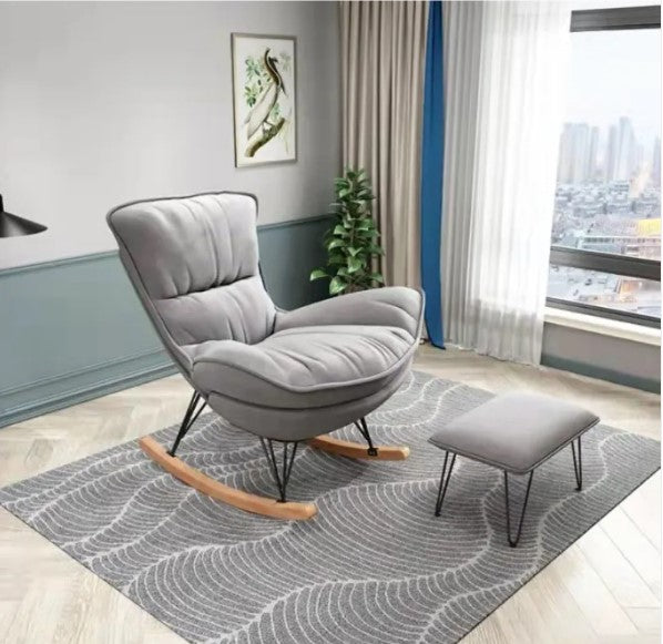 Luxury Reclining Rocking Chair Couch